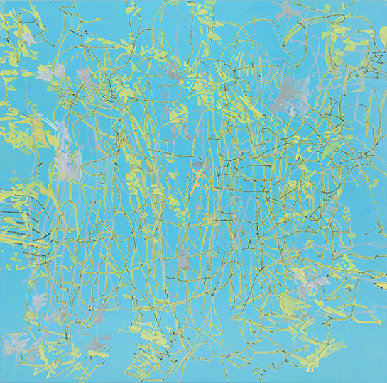 10.9.2008, Öl auf Leinwand, 220 × 222 cm, 2008