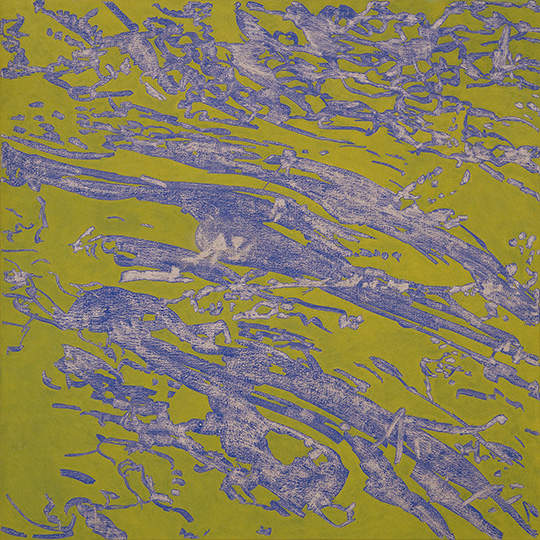 1. Feb 2003, Öl auf Leinwand, 117 × 117 cm, 2003