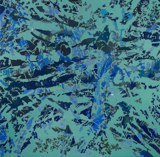 2.09.2012, Öl auf Leinwand, 220 × 222 cm, 2012