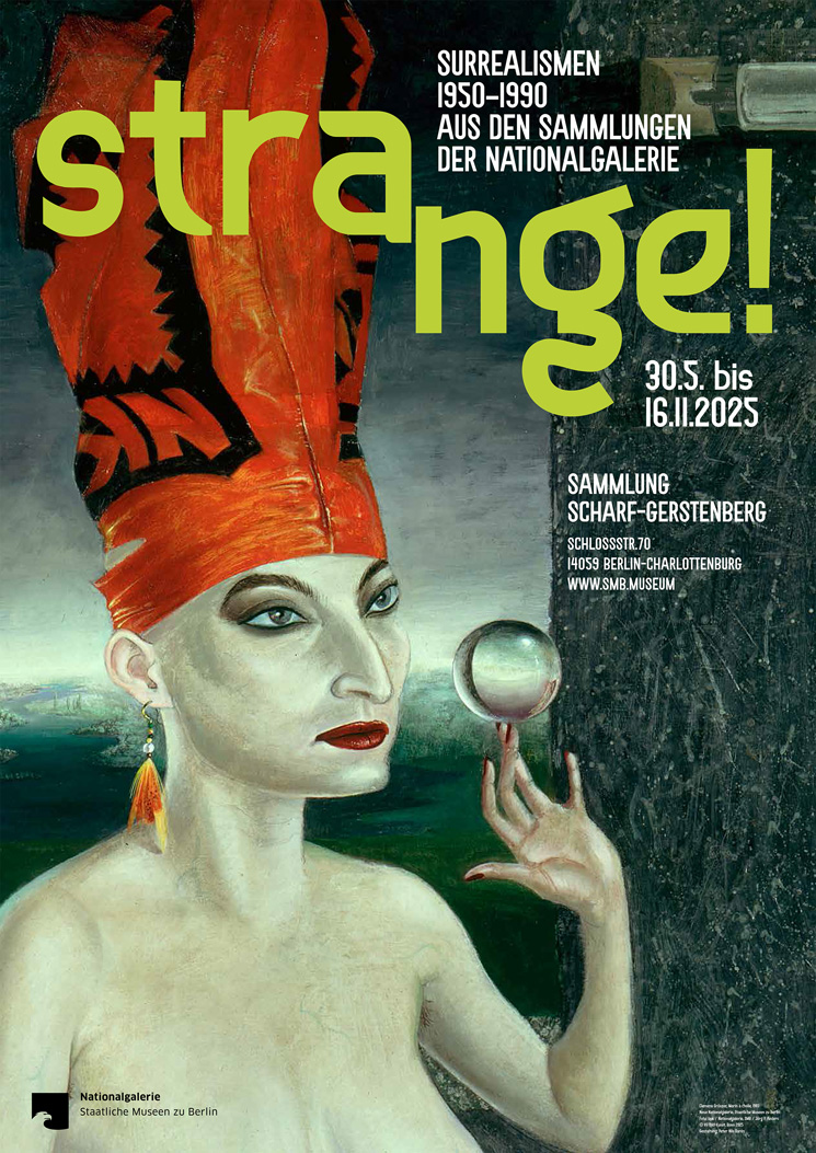 Strange Ausstellungsplakat